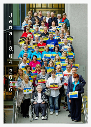 Gruppenfoto in Jena